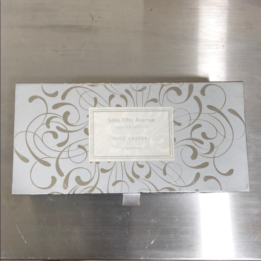 Saks Fifth Avenue mini candle set